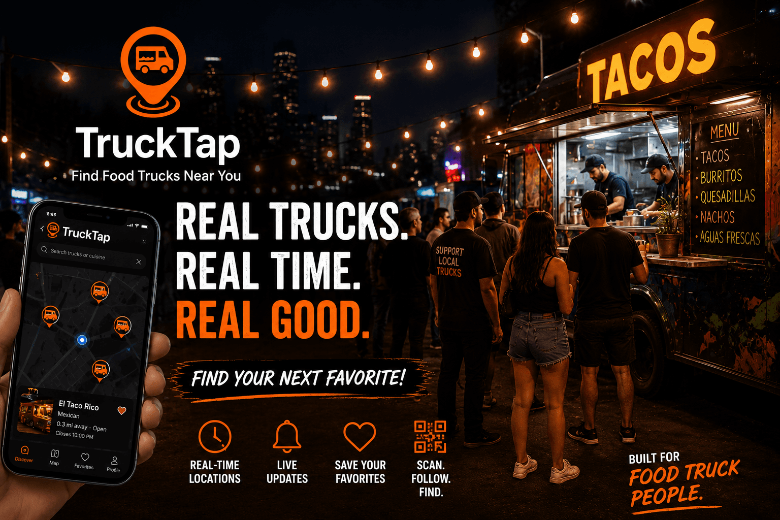 TruckTap community food truck scene