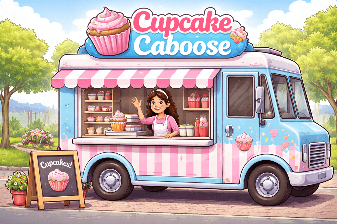 Cupcake Caboose logo