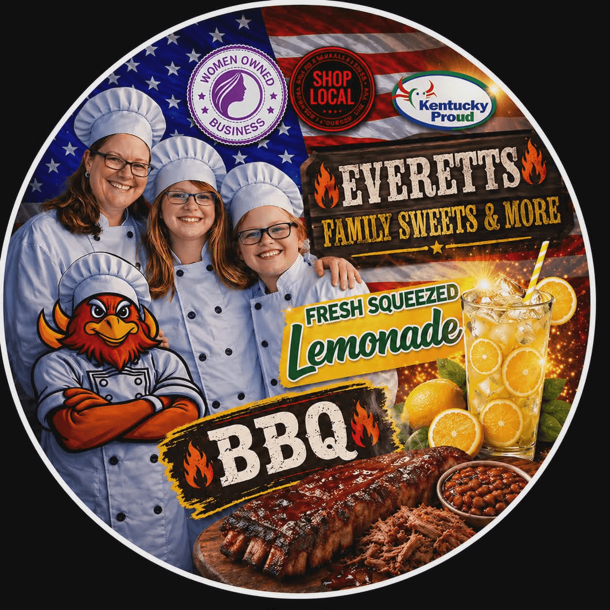Everetts Family Sweets and More LLC logo