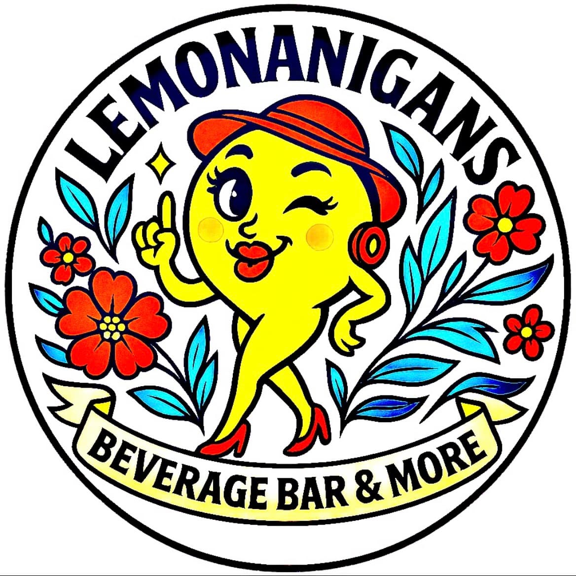 Lemonanigans Beverage Bar & More! logo