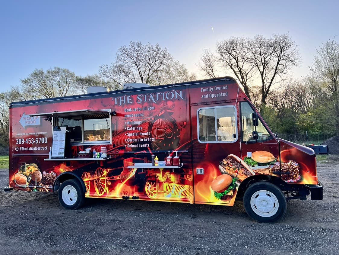 The Station Food Truck logo