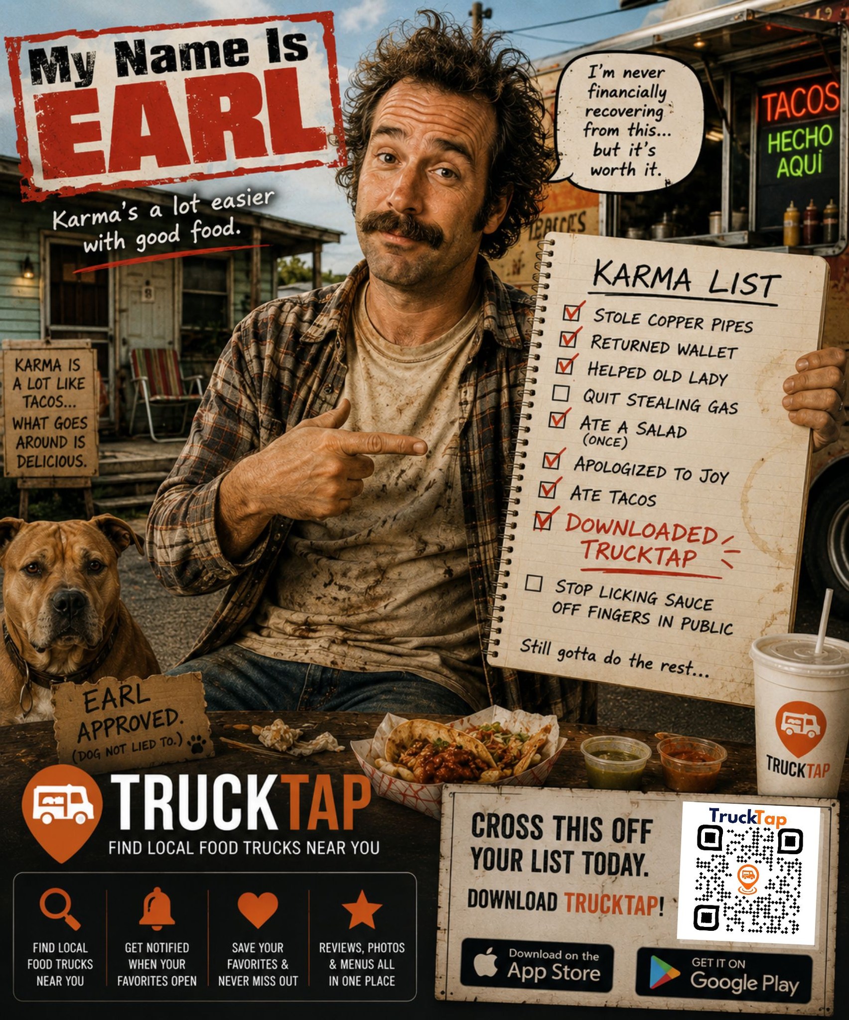 Food truck community sighting