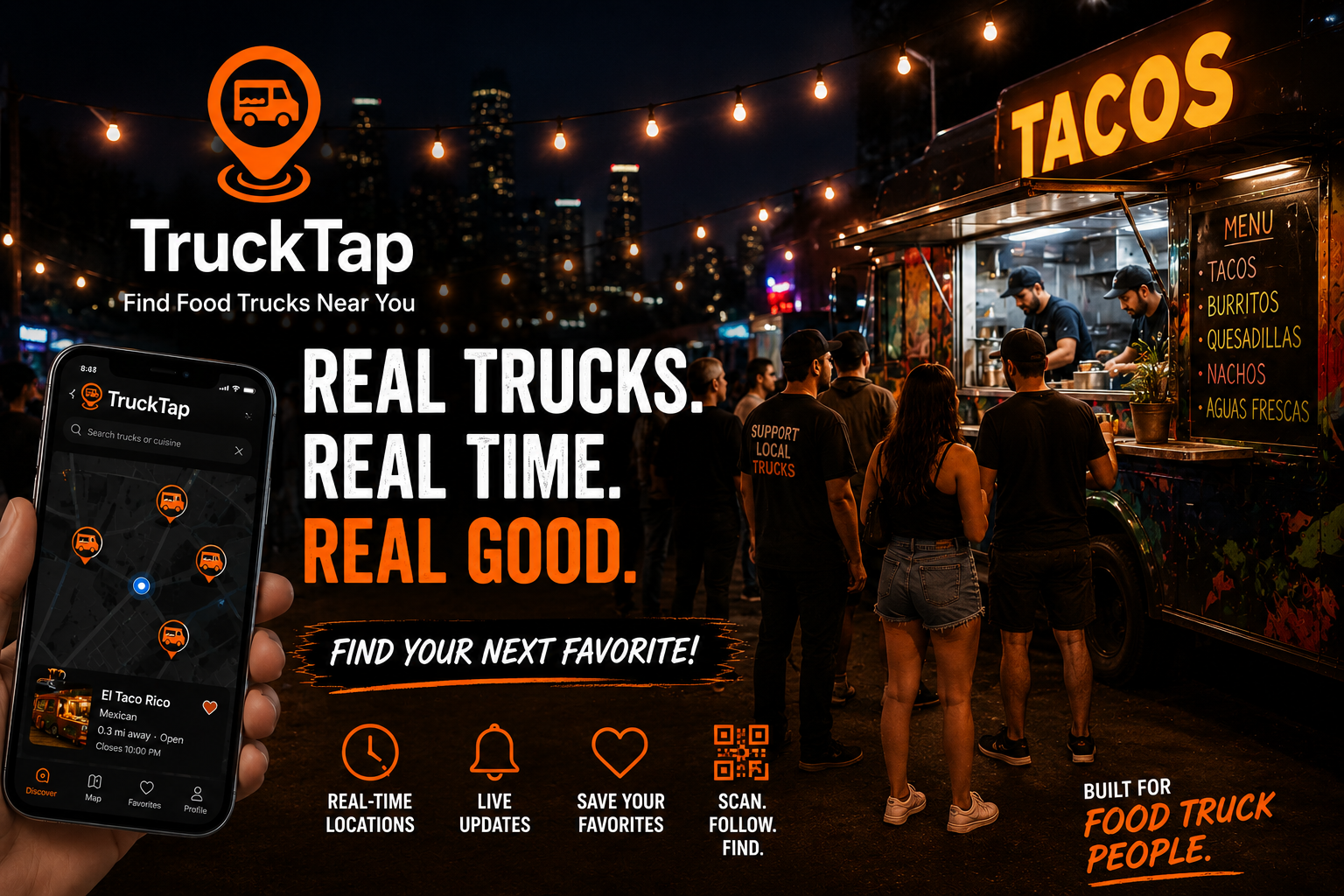 TruckTap community food truck scene